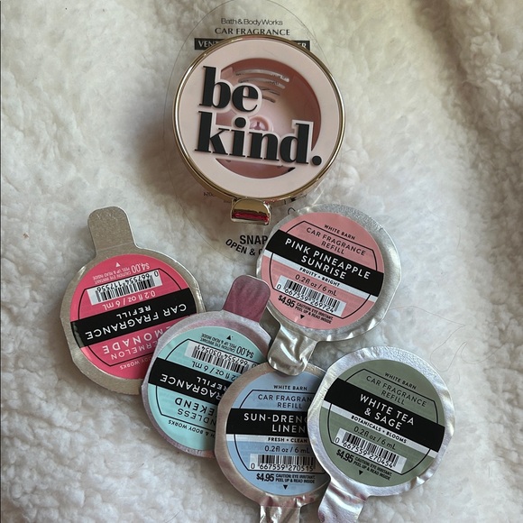 Bath & Body Works Other - Bath & Body Works Be Kind Pink Car Fragrance Holder